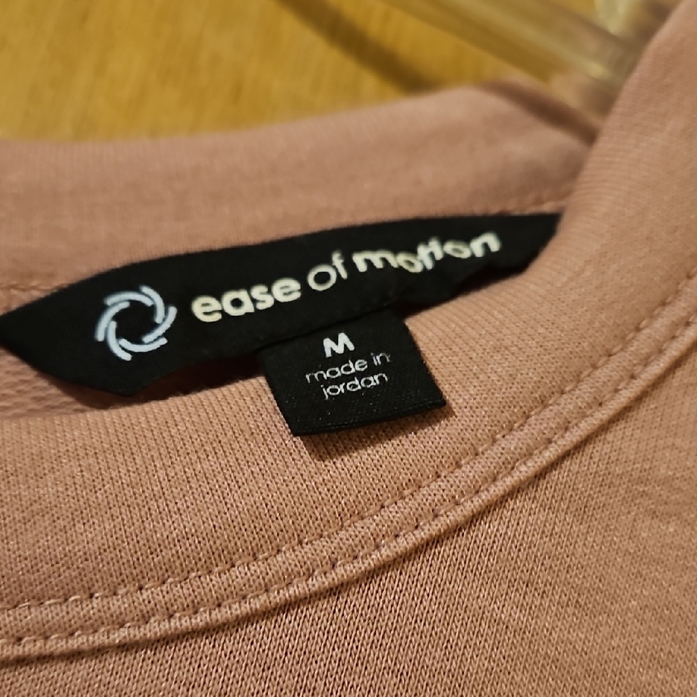Women's Dusty Pink Sweatshirt - Picture 3 of 3